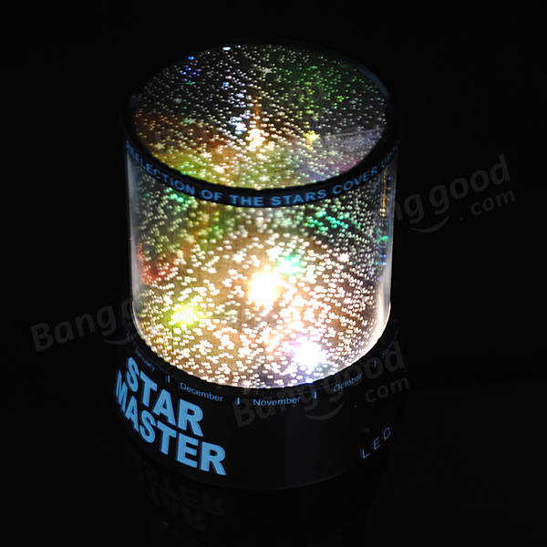 Amazing Sky Star Cosmos Laser Projector Lamp LED Night Light Projector