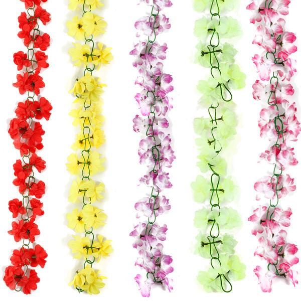 2m Artificial Silk Azalea Flowers Vine Plants Garland Wedding Home Decor