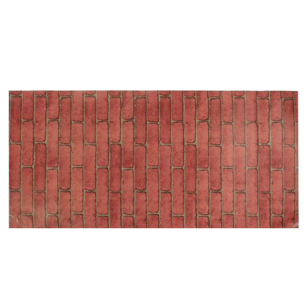 3D Roll Natural Embossed Creative Brick Wall Wallpaper Home Decor TV Background Sticker