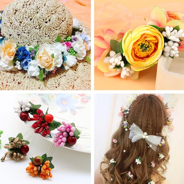 DIY Foam Floral Artificial Fake Flower Leaf Bouquet Wedding Bridal Party Artificial Flowers Decor