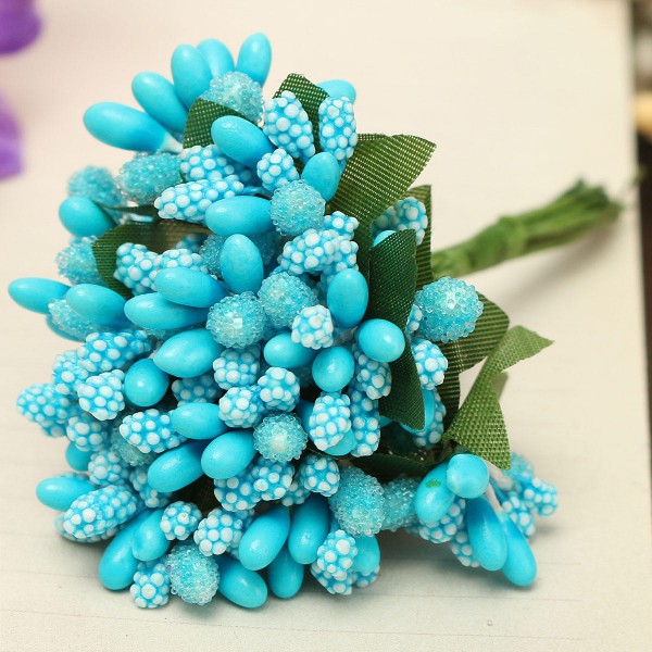 DIY Foam Floral Artificial Fake Flower Leaf Bouquet Wedding Bridal Party Artificial Flowers Decor