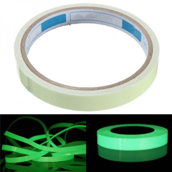 3mx12/15/20/30/40/5/100mm Luminous Tape Self-adhesive Glowing In The Dark Safety Stage Home Decor