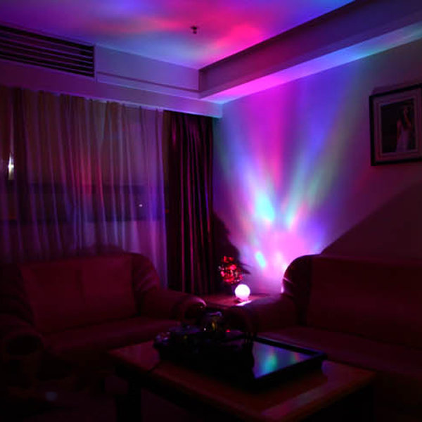 Color Diamond Polar Light Projector Multicolored Light with Sound Romantic Lamp Projector