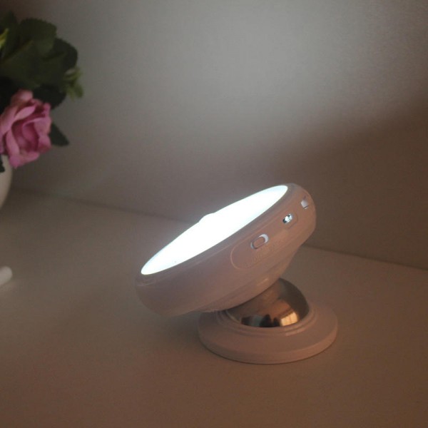 Loskii DX-004 360&deg; Rotation Human Body Sensor LED Night Light Magnetic Holder USB Rechargeable Lamp