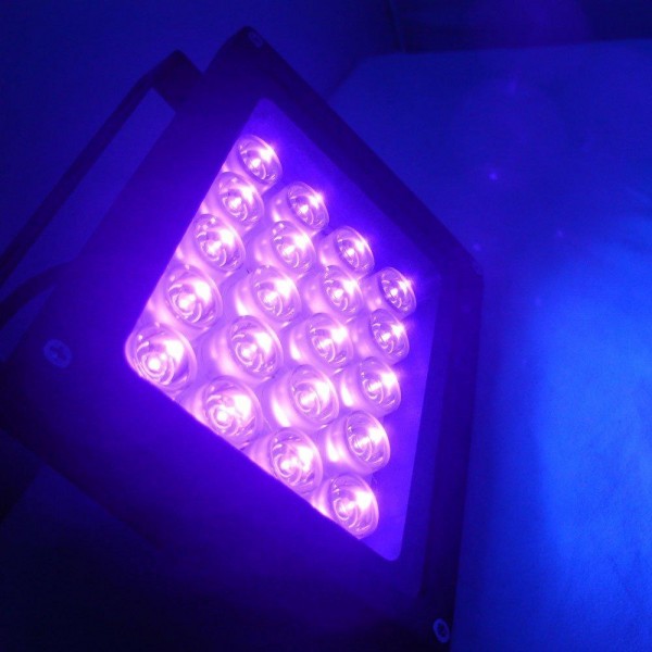 85-265V 20W UV Light Ultra Violet High Power LED Light for Curing Glue Blacklight fishing Aquarium Curing Light