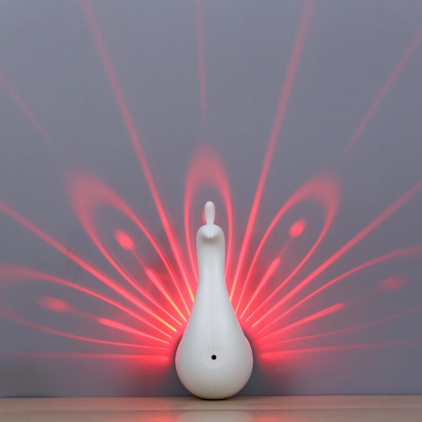 Led Peacock Light Wall Lamp Nordic Postmodern Creative Wall Light for Living Room Bedroom Bedside Corridor Aisle Decoration Atmostphere Light